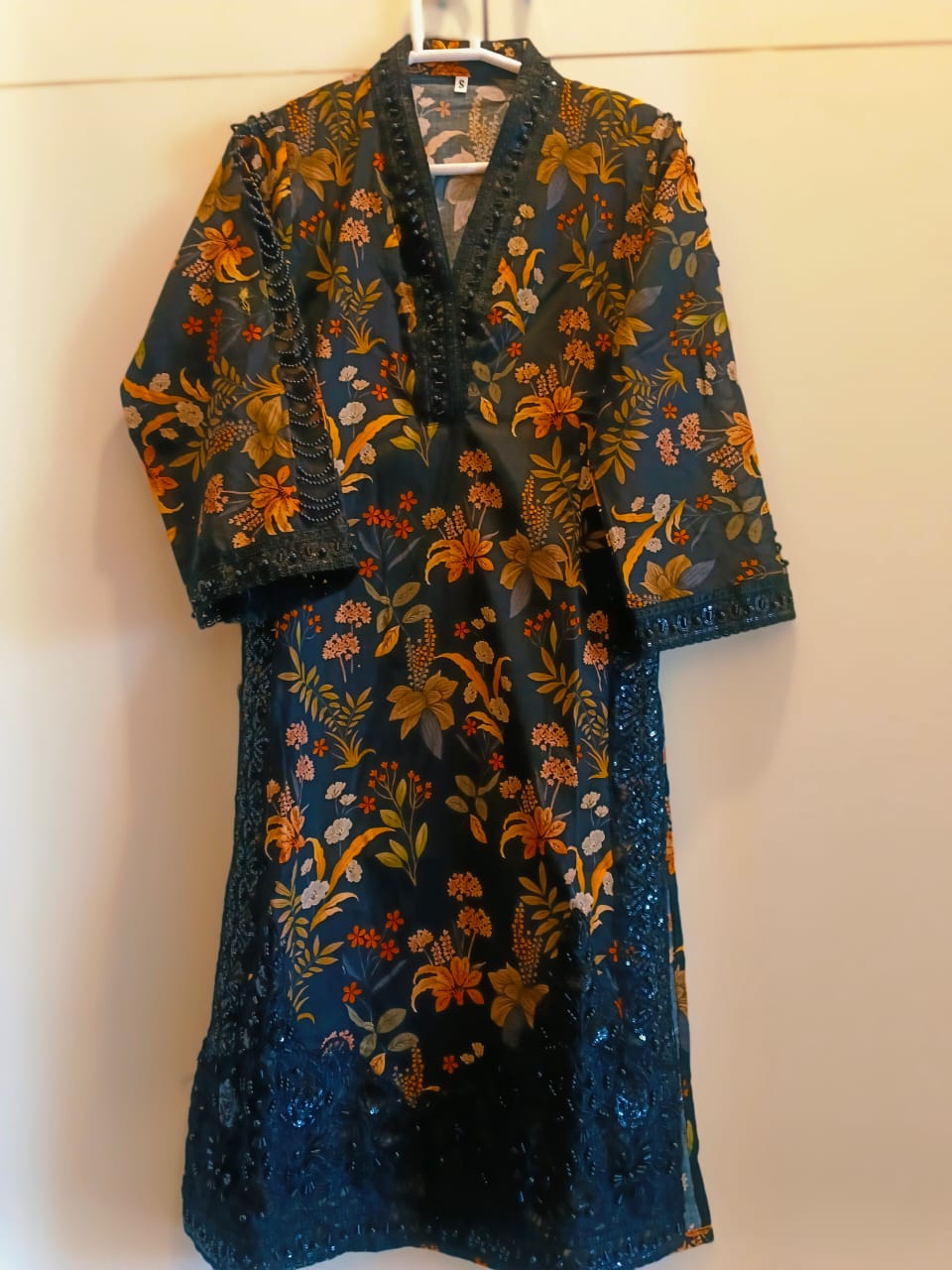 AnayasFashion Elegant Printed Kurti Set for Women with Matching Pants | Modest Wear Outfit