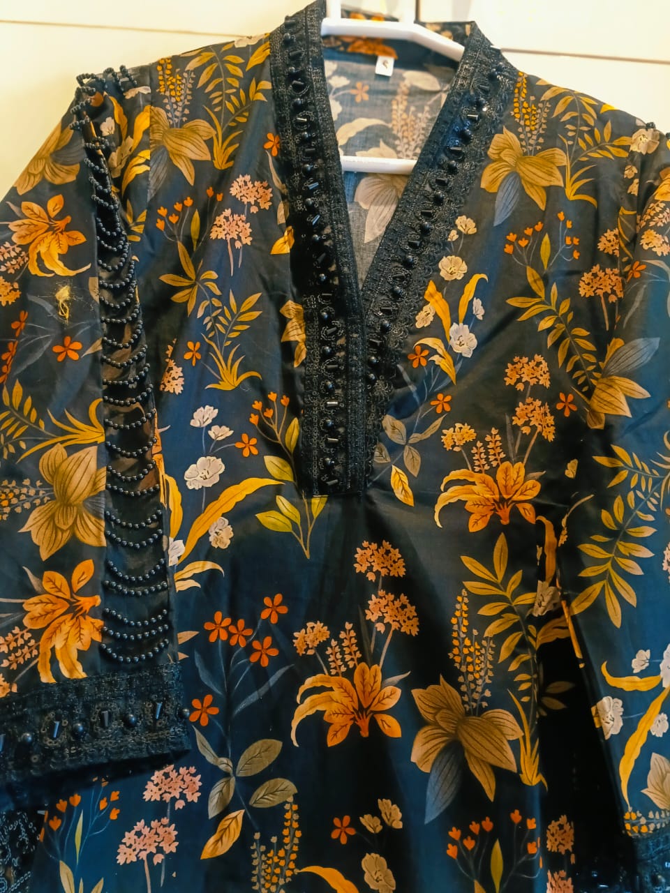 AnayasFashion Elegant Printed Kurti Set for Women with Matching Pants | Modest Wear Outfit