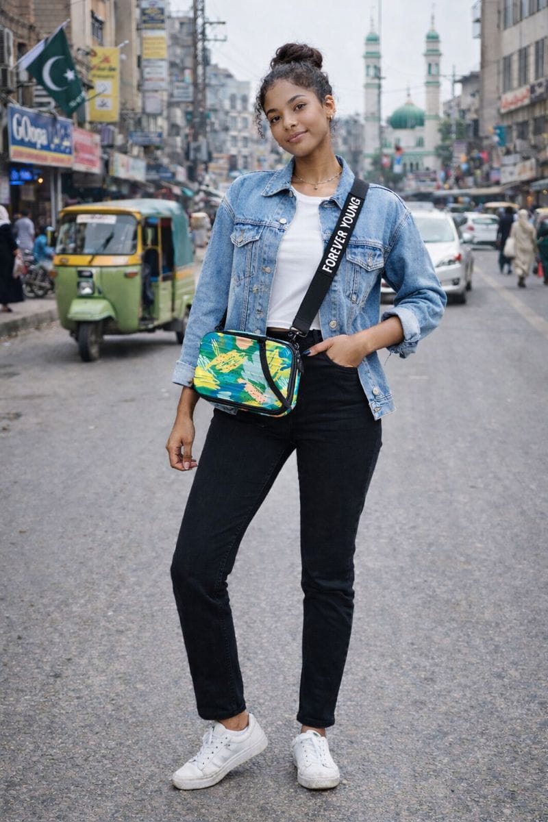 Trendy Printed Crossbody Bag for Women | Stylish Mini Shoulder Bag