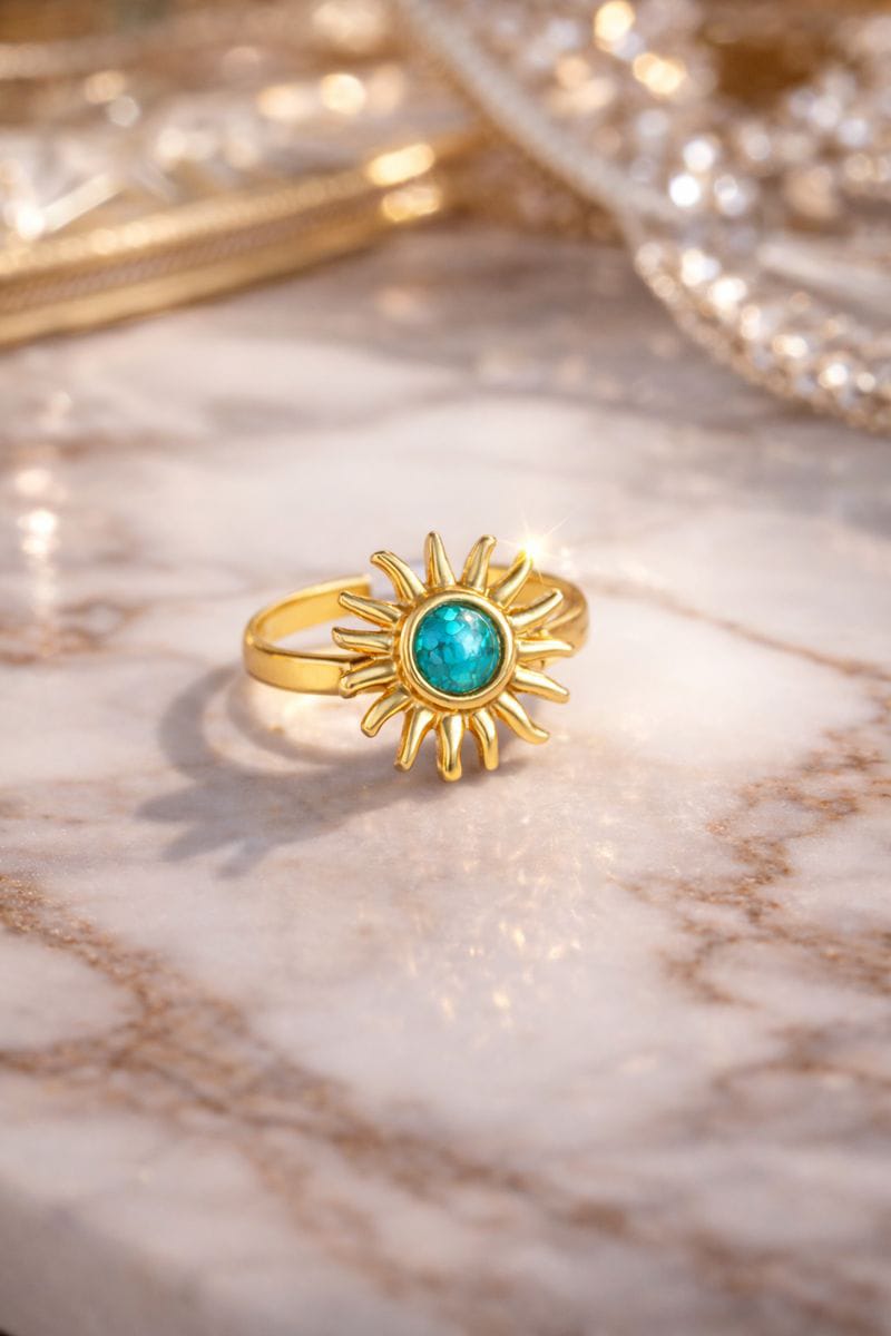 Gold Plated Elegant Rings for Women | Ladies Fashion Jewelry